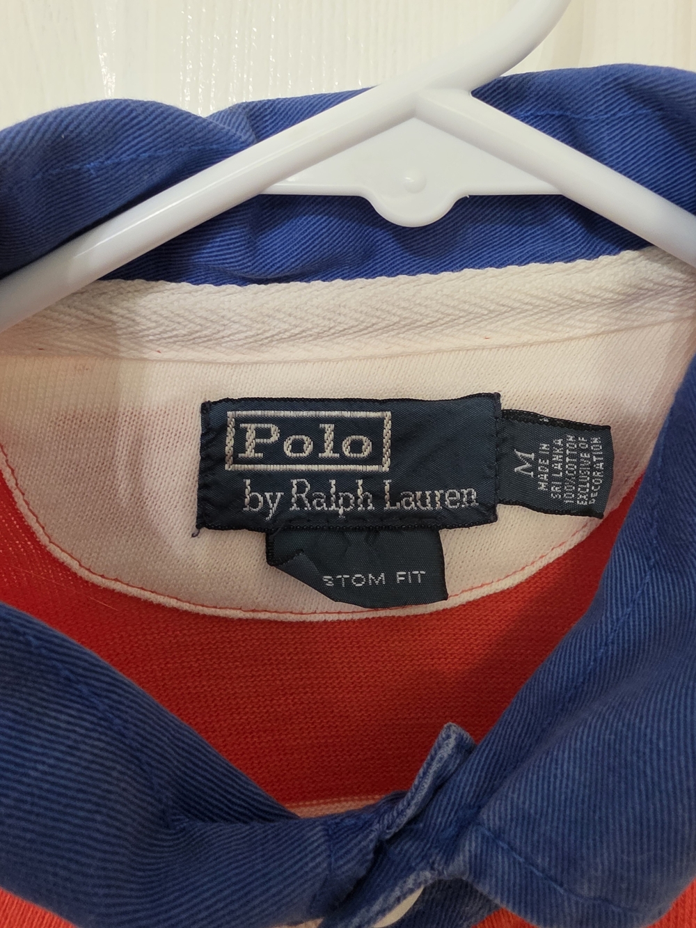 Polo by Ralph Lauren Men's Rugby Medium - Custom Fit